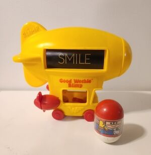Vintage Hasbro "Good Weeble Blimp" Romper Room